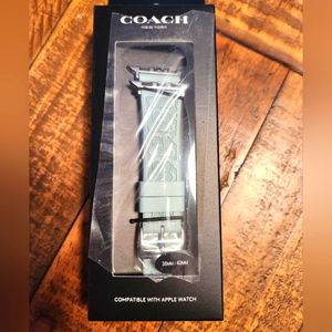Coach apple watch band